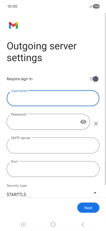 Press the field below Press the field below