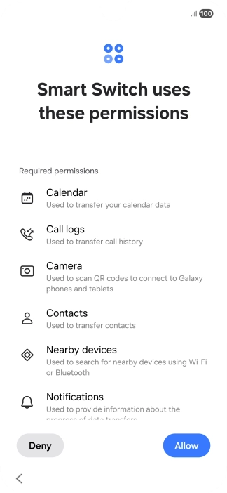 Press Allow. Press Allow.