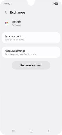Press Remove account. Press Remove account.