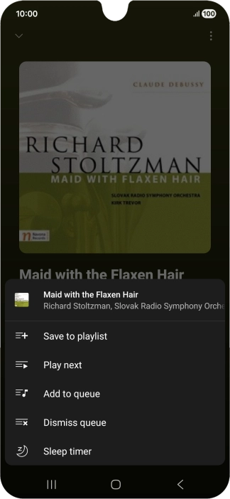 Press the add icon. Press the add icon.