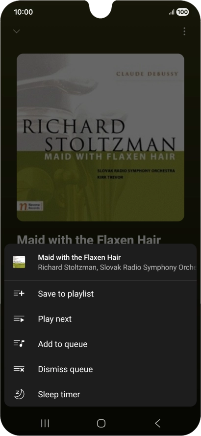 Press the add icon. Press the add icon.