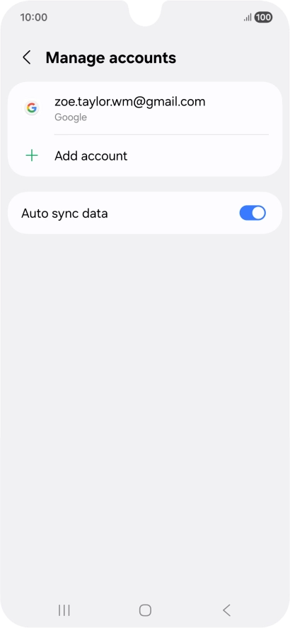 Press the Home key to return to the home screen. Press the Home key to return to the home screen.