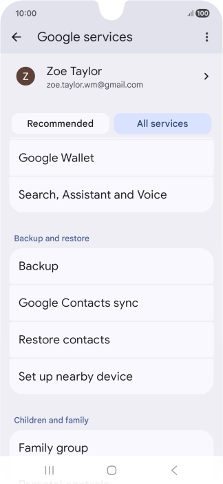 Press Search, Assistant and Voice. Press Search, Assistant and Voice.