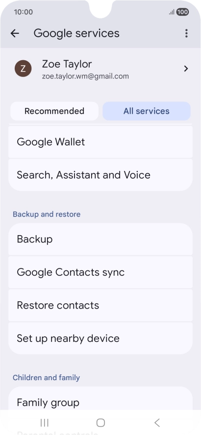 Press Search, Assistant and Voice. Press Search, Assistant and Voice.