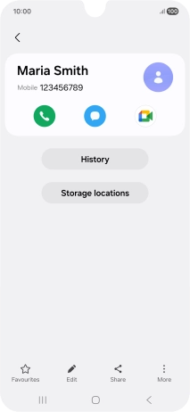 Press the Home key to return to the home screen. Press the Home key to return to the home screen.