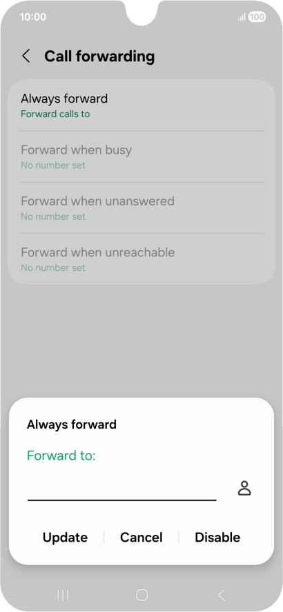 Press Disable. Press Disable.