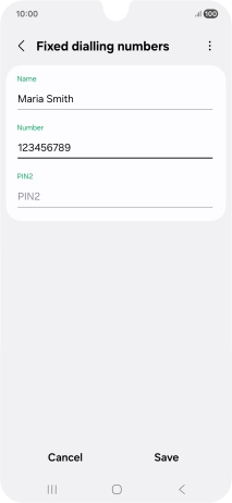 Press PIN2 and key in your PIN2. The default PIN2 is 1111. Press PIN2 and key in your PIN2. The default PIN2 is 1111.