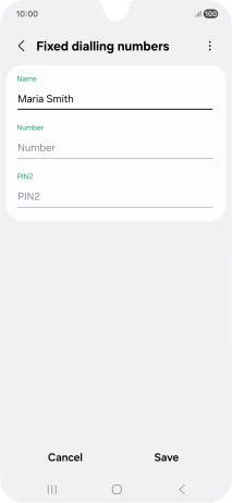 Press Number and key in the required phone number. Press Number and key in the required phone number.