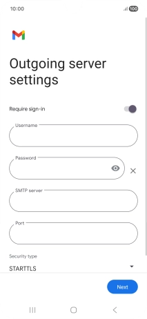Press the indicator next to Press the indicator next to