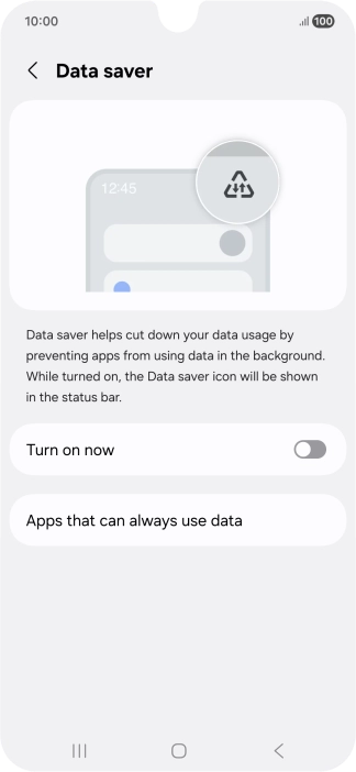 Press the indicator next to Press the indicator next to