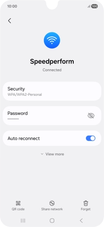 Press QR code. Press QR code.