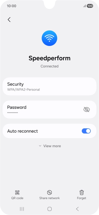 Press QR code. Press QR code.