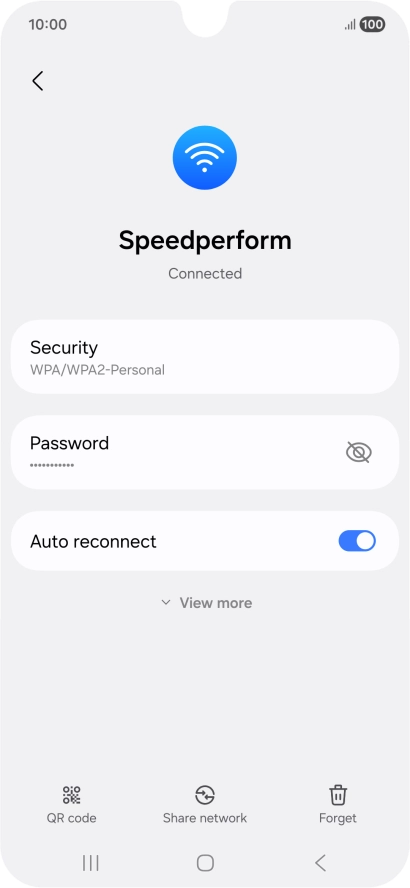 Press QR code. Press QR code.