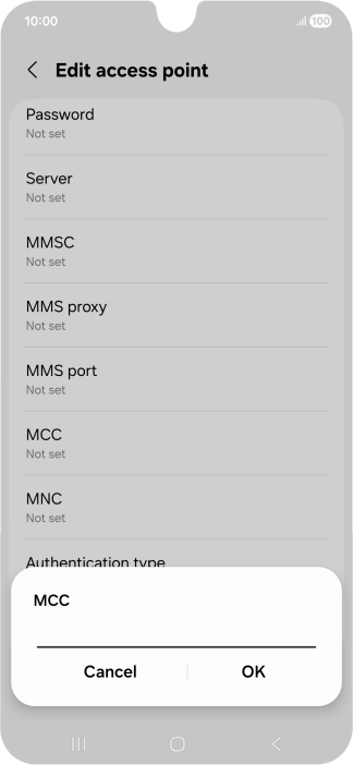 Key in 234 and press OK. Key in 234 and press OK.