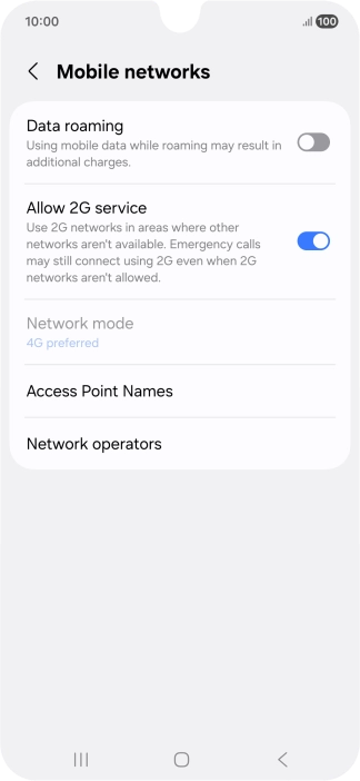 Press Access Point Names. Press Access Point Names.