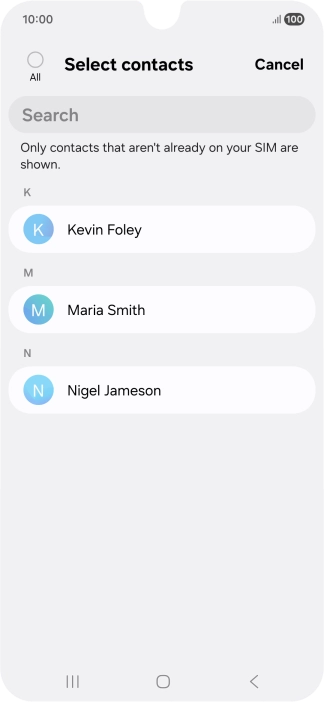 Press the field above Press the field above