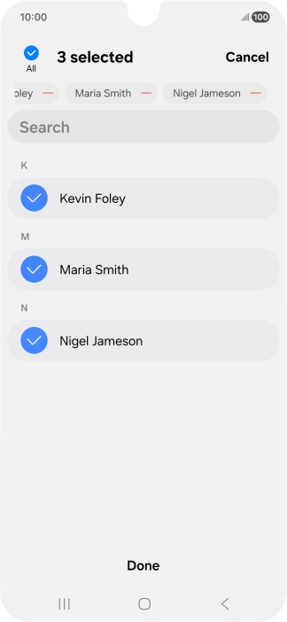 Press Done. Press Done.