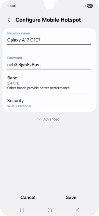 Press Save. Press Save.