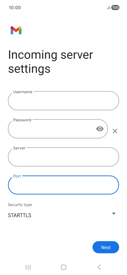 Press the drop down list below Press the drop down list below