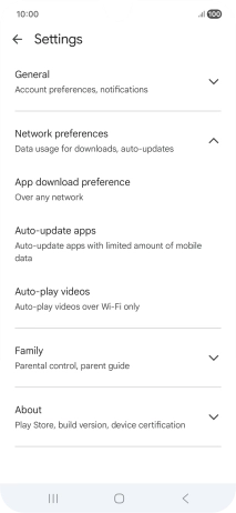 Press Auto-update apps. Press Auto-update apps.