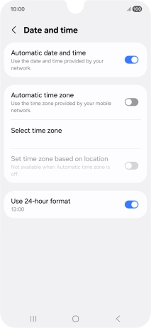Press the indicator next to Press the indicator next to