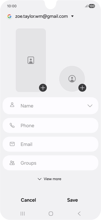 Press Name and key in the required name. Press Name and key in the required name.