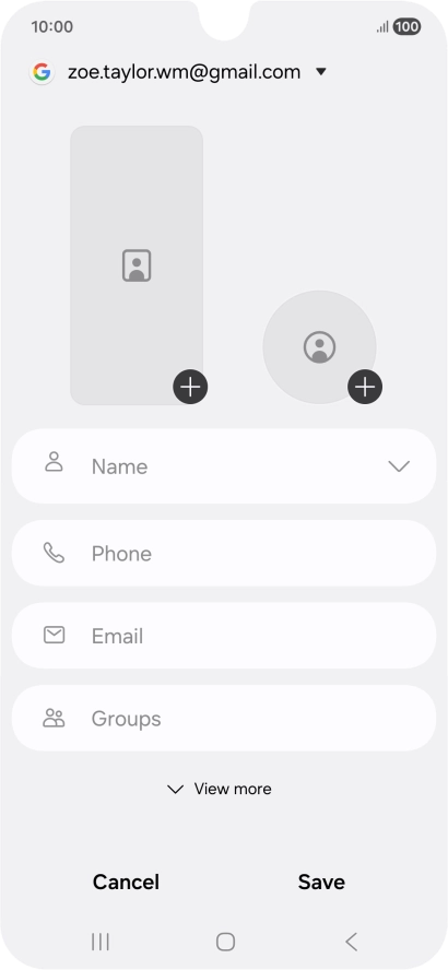 Press Name and key in the required name. Press Name and key in the required name.