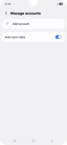 Press Add account. Press Add account.