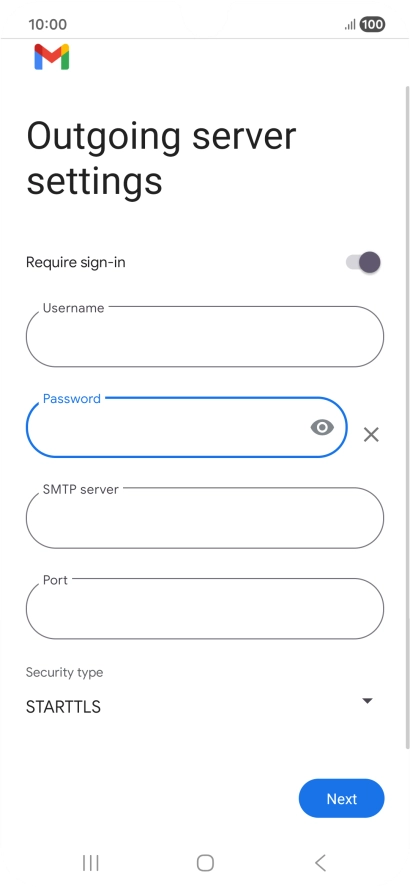 Press the field below Press the field below