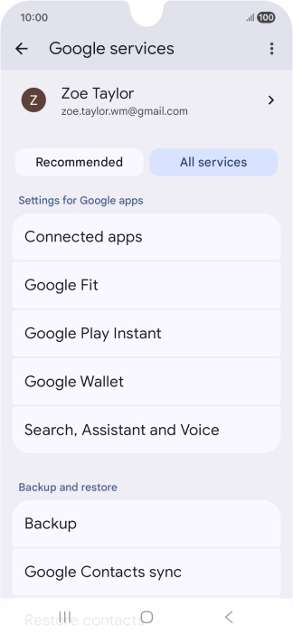Press Search, Assistant and Voice. Press Search, Assistant and Voice.