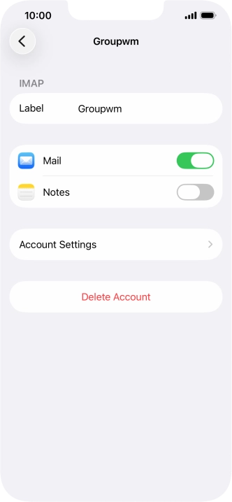 Press Account Settings. Press Account Settings.