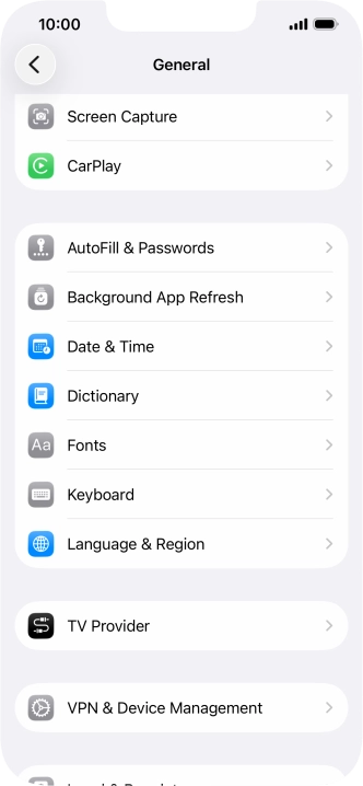 Press Background App Refresh. Press Background App Refresh.