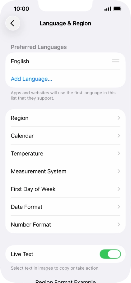 Press Add Language.... Press Add Language....