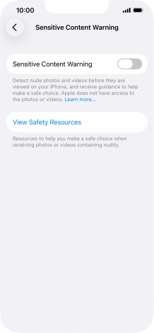 Press the indicator next to Press the indicator next to