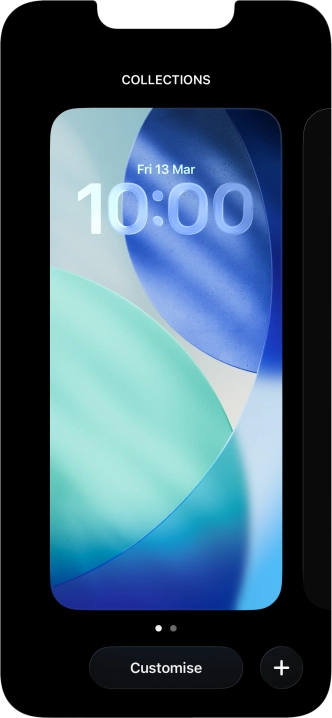 Press the add icon. Press the add icon.