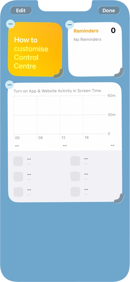 Press Edit. Press Edit.