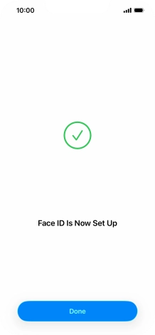 Press Done. If you haven't previously selected a phone lock code, key in a code of your own choice twice. Press Done. If you haven't previously selected a phone lock code, key in a code of your own choice twice.