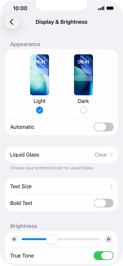 Press Dark. Press Dark.
