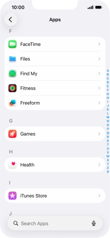 Press FaceTime. Press FaceTime.