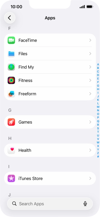 Press FaceTime. Press FaceTime.