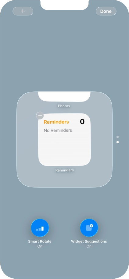 Press Smart Rotate to turn the function on or off. Press Smart Rotate to turn the function on or off.