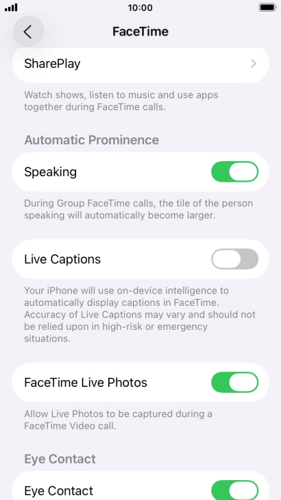 Press SharePlay. Press SharePlay.