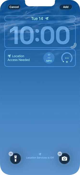 To customise the way the lock screen date is displayed, press the date widget and follow the instructions on the screen to select the required widget display mode. To customise the way the lock screen date is displayed, press the date widget and follow the instructions on the screen to select the required widget display mode.