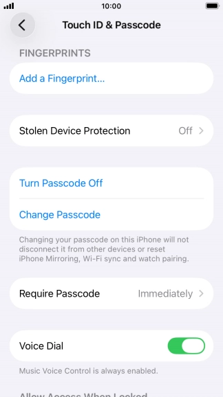 Press Turn Passcode Off and key in the phone lock code. Press Turn Passcode Off and key in the phone lock code.