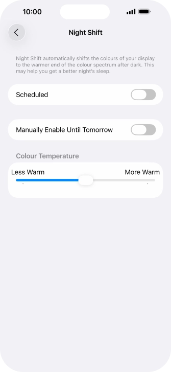Press the indicator next to Press the indicator next to