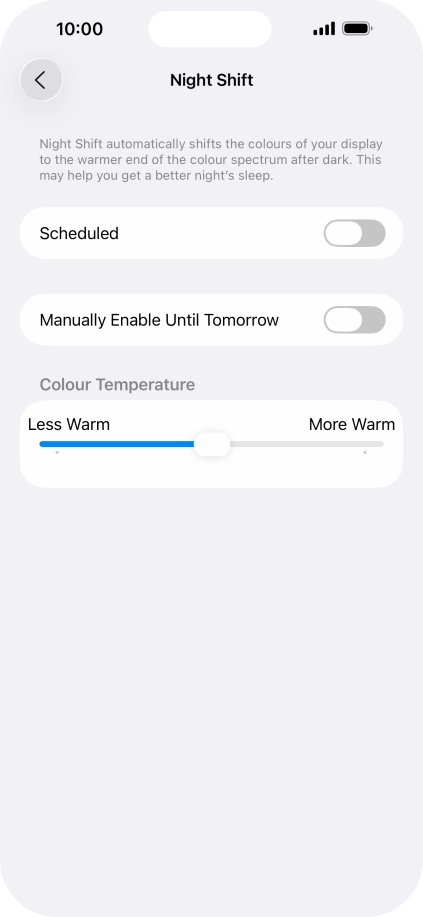 Press the indicator next to Press the indicator next to