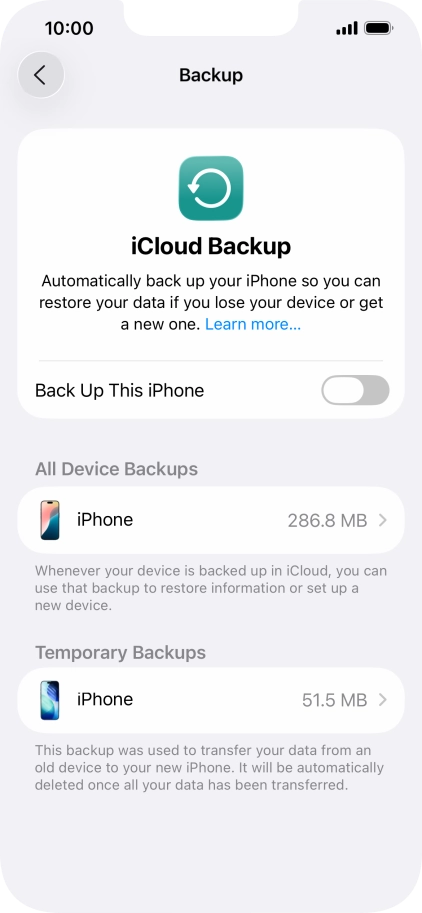 Press the indicator next to Press the indicator next to