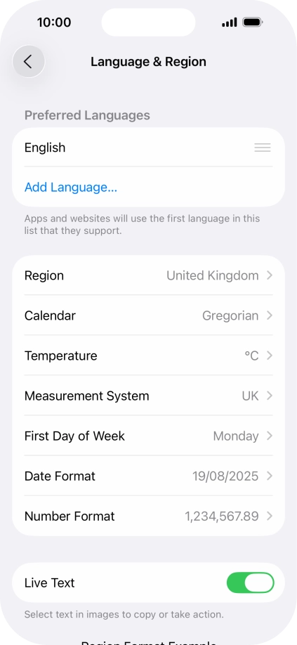 Press Add Language.... Press Add Language....