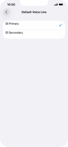 Press the required price plan. Press the required price plan.