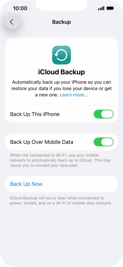 Press the indicator next to Press the indicator next to